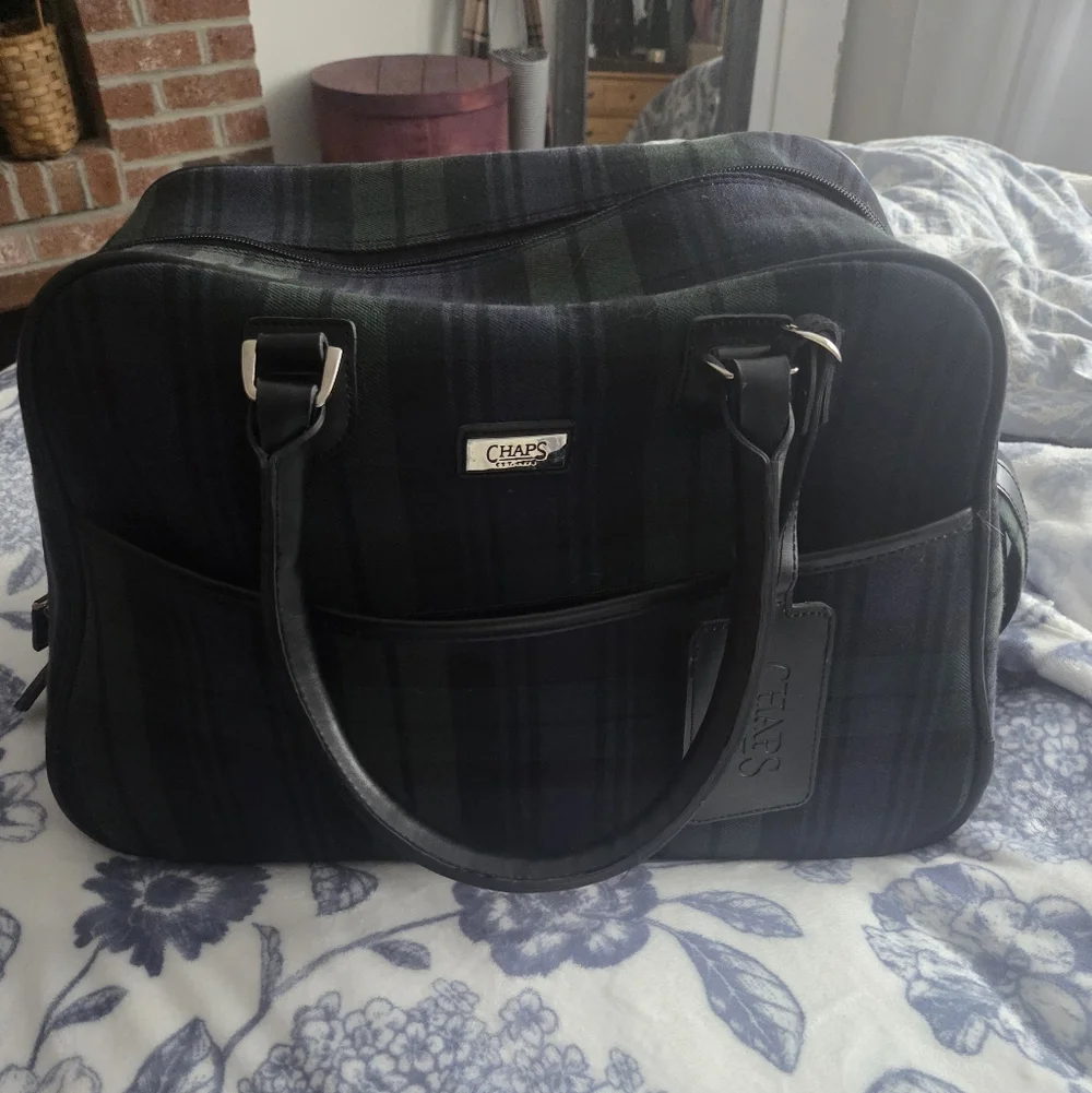 Classic Blackwatch Plaid Tote Bag - Men Bags